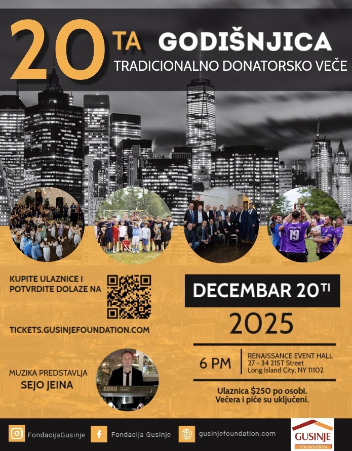 20th Anniversary Traditional Fundraiser