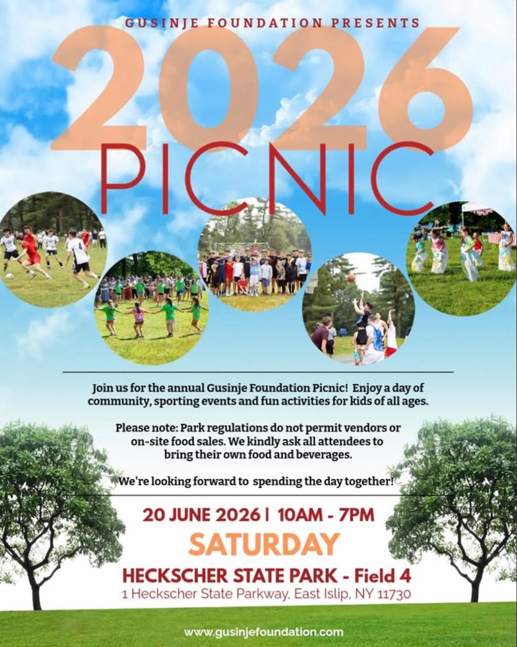 Gusinje Foundation 2026 Picnic